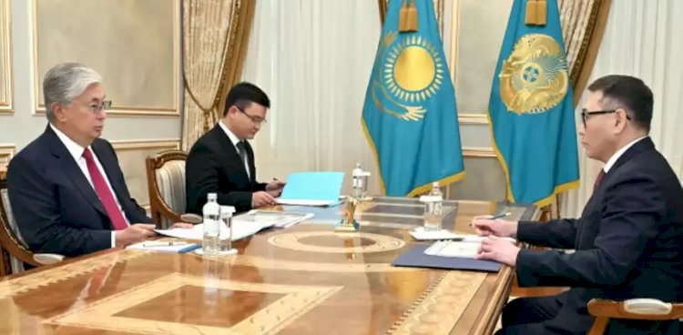 Қасым-Жомарт Тоқаев Сауда министрлігінің жаңа басшысын қабылдады