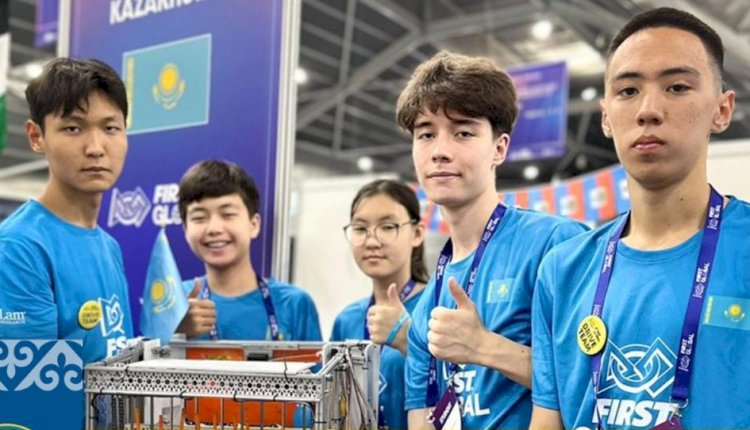 Қазақстандық оқушылар  робототехника олимпиадасына қатысуда