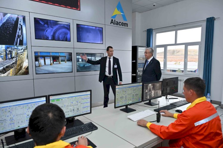 Президент «ALACEM» цемент зауытының жұмысымен танысты