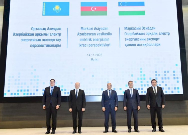Қазақстан, Әзірбайжан және Өзбекстан Еуропаға «жасыл» энергия экспорты бойынша жоба жасайды