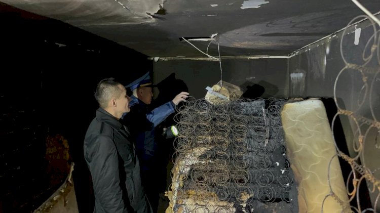 Алматыдағы хостелде өрт кезінде зардап шеккендерге кешенді медициналық көмек көрсетілуде