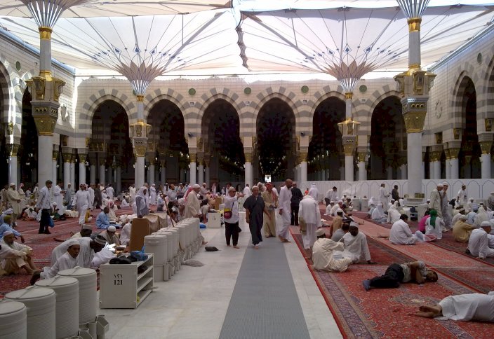 Рамазанның бастапқы он күнінде Мединедегі Пайғамбар мешітіне 10 млн-ға жуық адам келген