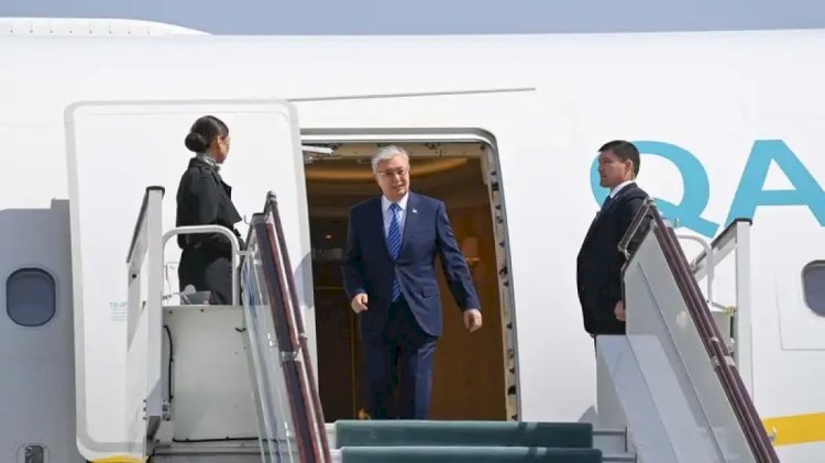 Президент Қасым-Жомарт Тоқаев жұмыс сапарымен Өзбекстанға барды